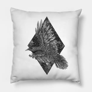 Cosmic Raven Pillow