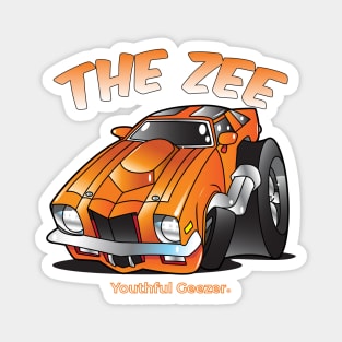 The Zee Cartoon Car Toon Magnet