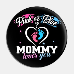 Gender reveal mommy mom Pin