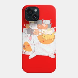 Cat Mom Cuddle Pile Phone Case