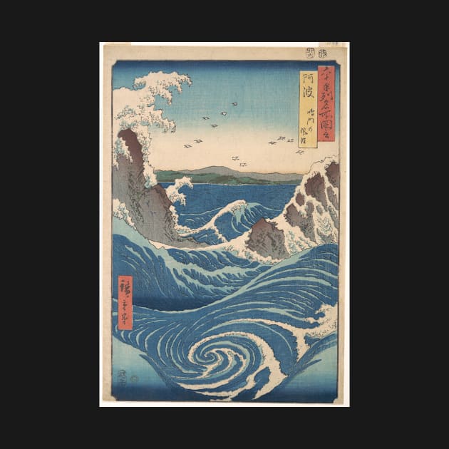 Hiroshige Whirlpool by Hellisotherppl