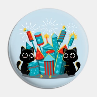 Fireworks Day Pin