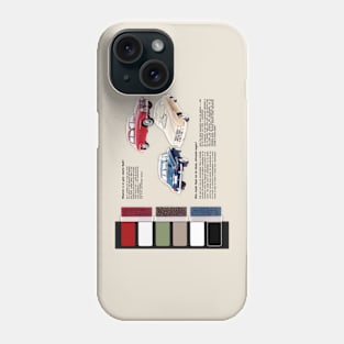 SAAB 96 COLOUR GUIDE Phone Case