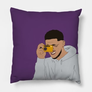 Devin Booker Phoenix Basketball Camera Flash Mercury Game Pillow