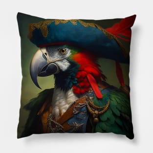 Pirate parrot Pillow