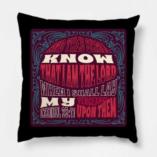 Ezekiel 25:17 Pillow