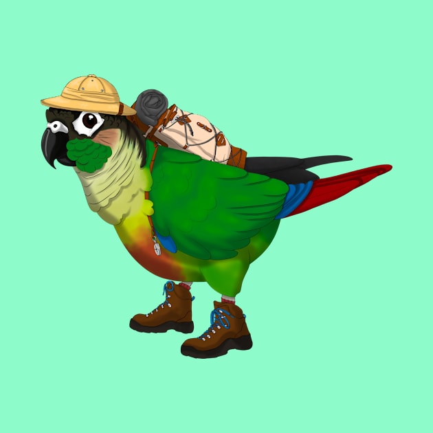 Adventure Conure by ChaneyAtelier