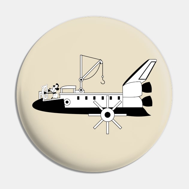 Space Shuttle Willie Pin by IORS