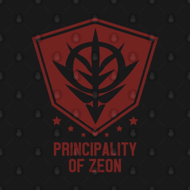 PRINCIPALITY OF ZEON EMBLEM by merch.x.wear