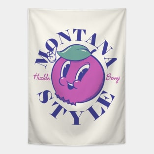 Huckleberry | Montana Style | Signature Iconic State Food Tapestry