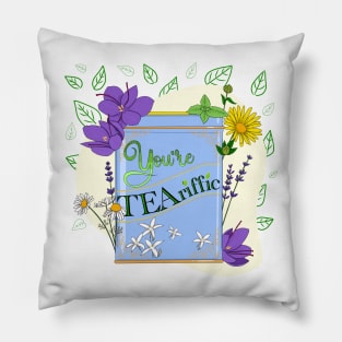 You’re TEA-riffic Pillow