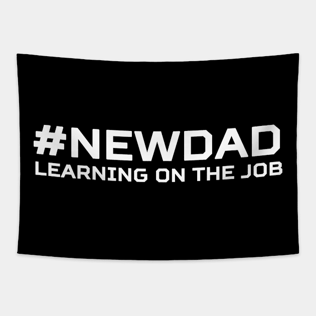 New Dad Tapestry by Cupsie's Creations