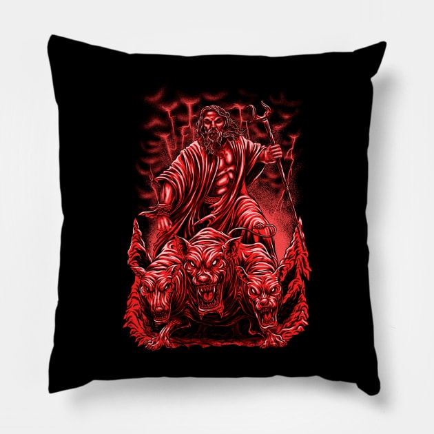 Hades Pillow by Johanrahadi