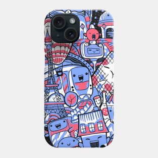 Abstract Paris City Phone Case