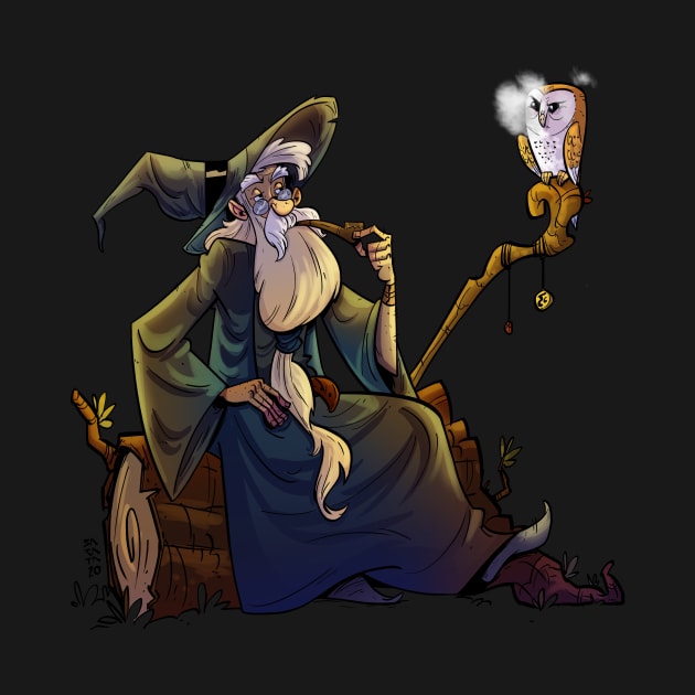 Old Wizard by Ronaldo Barata