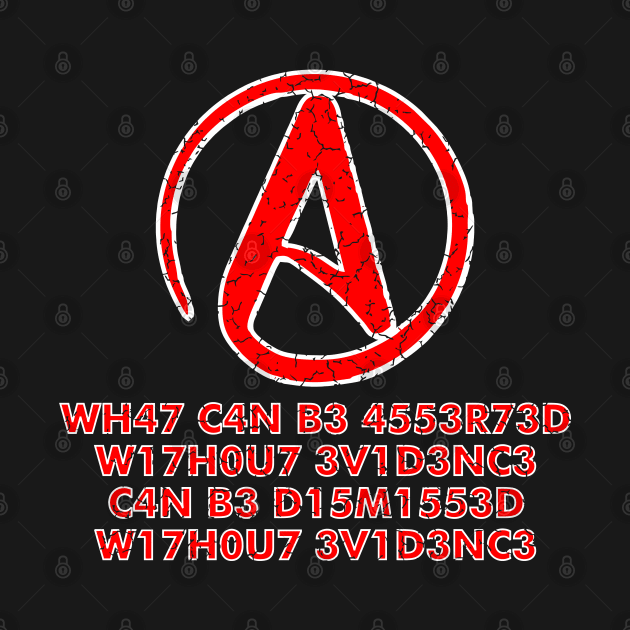 What Can Be Asserted Without Evidence Hitchens Quote by Muzehack