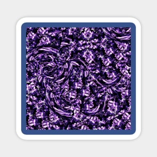 Abstracted Pattern [Abstract Digital Illustration] Magnet