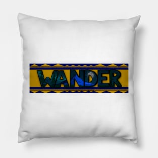 Wander - Moonlit Mt. Hood Pillow