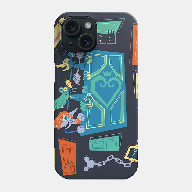 Keys And Doors Phone Case by Cipollo_Studio