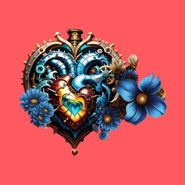 Awesome steampunk heart by Nicky2342