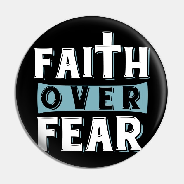 Faith over Fear, Psalms 118:6 Bible Verse Pin by Caskara