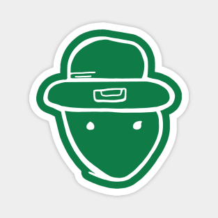 Funny Leprechaun Amateur Sketch Meme Irish St Patricks Day Magnet