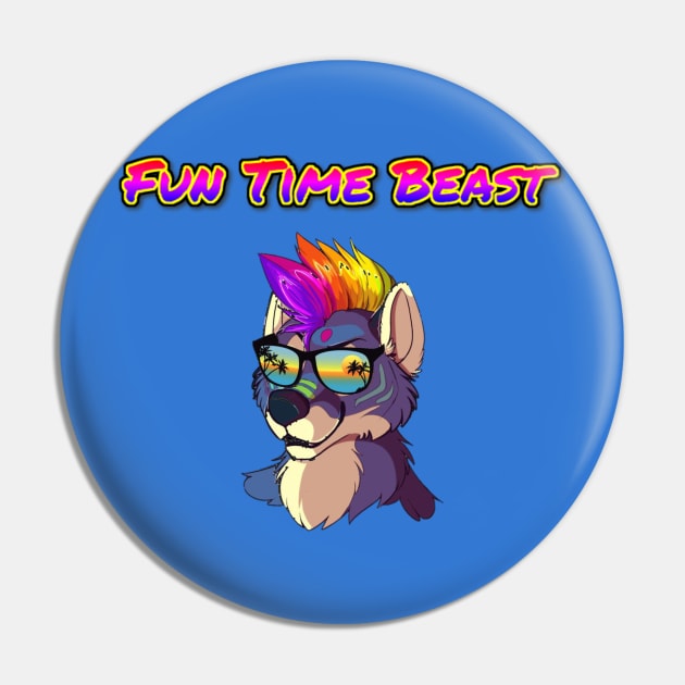 Fun Time Beast Pin by Scottyverse