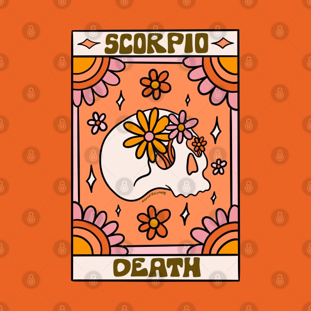 Scorpio Tarot Card by Doodle by Meg