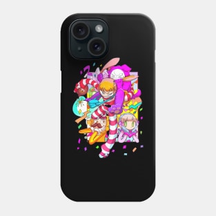 Popee The Performer - Popee The Performer Characters Phone Case