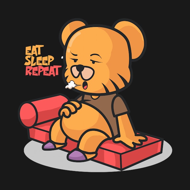 Eat Sleep Repeat by D-Toons