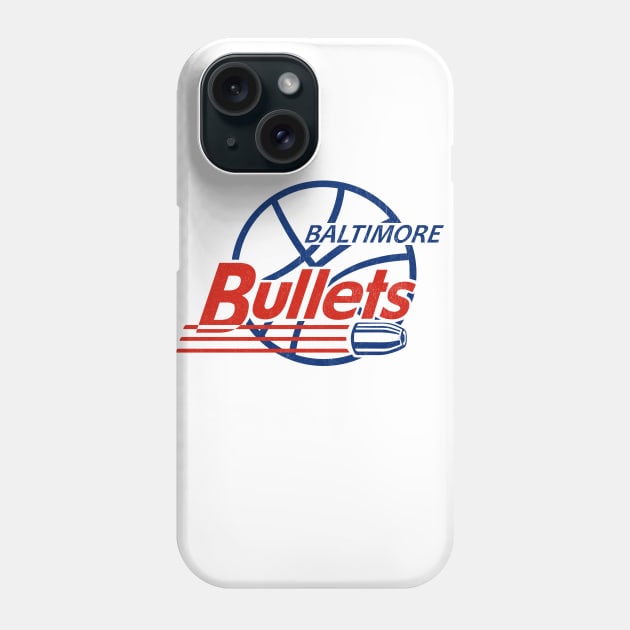 DEFUNCT - Baltimore Bullets Phone Case by LocalZonly