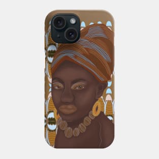 Ethnic Artistic Abstract Woman Phone Case