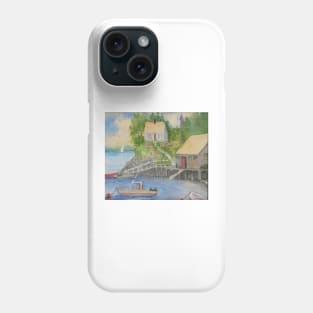 Vinalhaven Island in Maine Phone Case