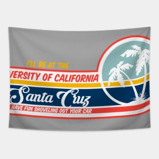 UC Santa Cruz UCSC Classic Surfer Design Tapestry