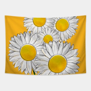 Daisy Flowers Tapestry