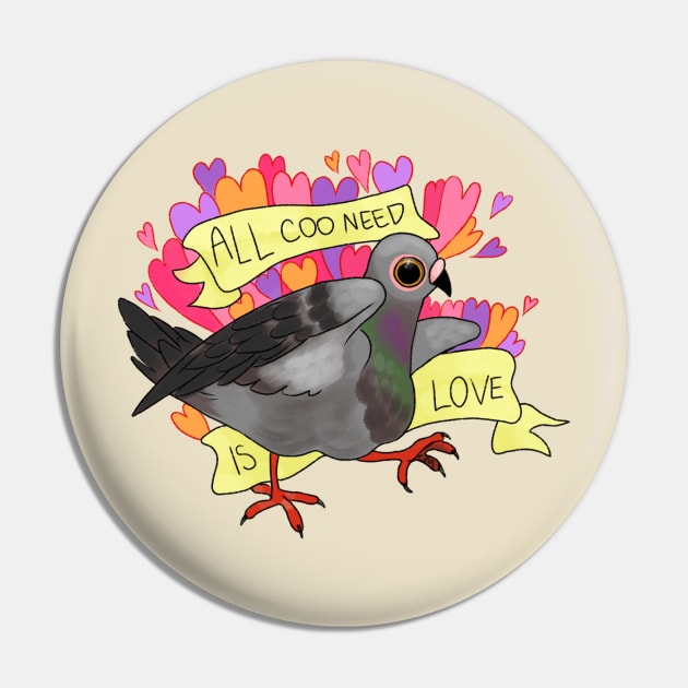 All Coo Need Pin by ProfessorBees