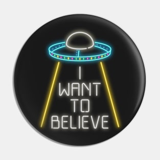 I want to believe Pin