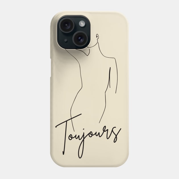 Toujours Phone Case by SerendipityByZzZ