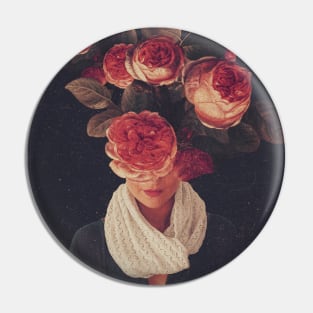 The Smile Of Roses Pin