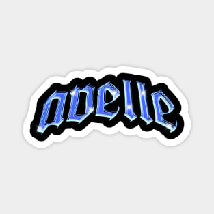 Avelle 3D Chrome Typeface Effect Magnet