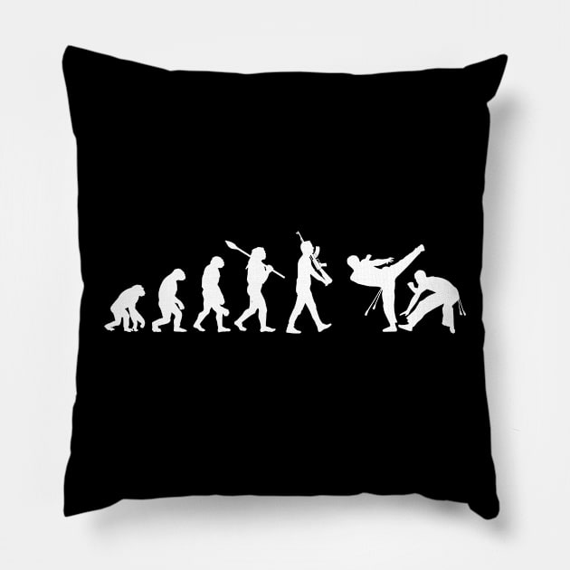 Capoeira Evolution Pillow by aniza