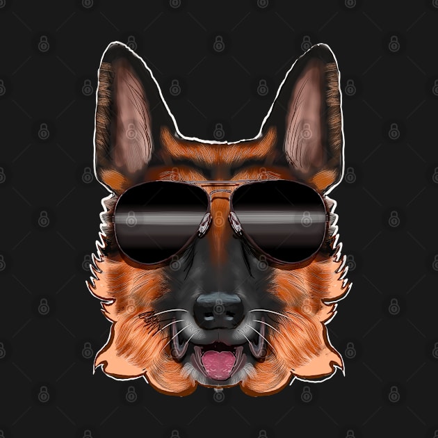 German Shepherd by Ace13creations