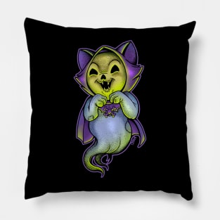 Skeletor Cat Pillow