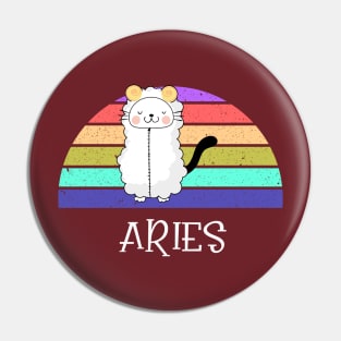 Cat Horoscope Aries Pin