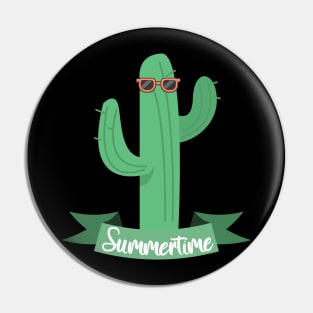 Cactus summertime Pin