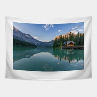 Emerald Lake Lodge Tapestry