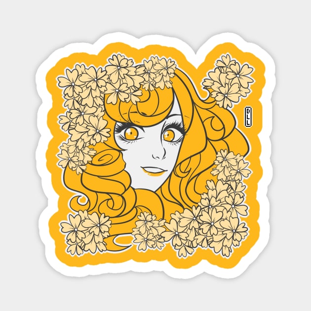 Primrose Magnet by darklightlantern@gmail.com