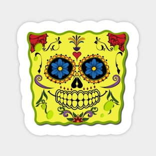 Spongebob Sugar Skull L Magnet