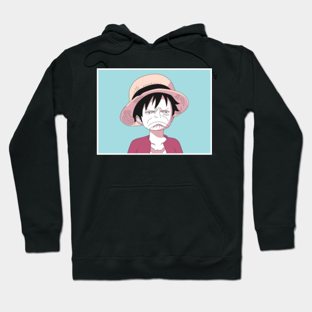 Mugiwara Luffy Funny Face - Mugiwara Luffy - Hoodie | TeePublic Mugiwara Luffy Funny Face - Mugiwara Luffy - Hoodie | TeePublic