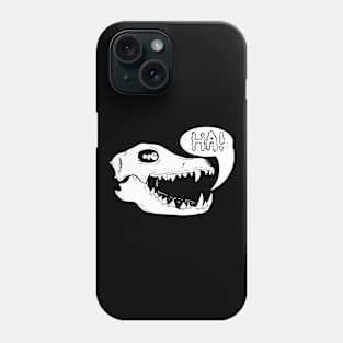 Laughing skull Phone Case